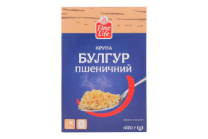 Крупа Булгур Fine Life к/у 4х100г