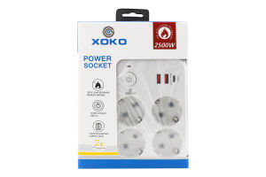 Фільтр мережевий 2м SP-4-2-1 Хоко.