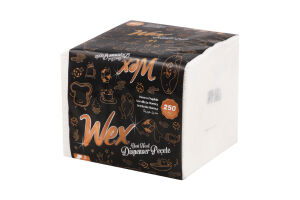Серветки паперові Wex 250 шт 2 шари И498 (Туреччина)