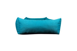 Лежак д/собак Патрік №3 бірюзовий прямокутний 60*85*21см Матис