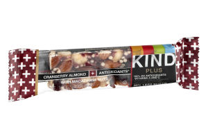 KIND Plus Bar Cranberry Almond + Antioxidants