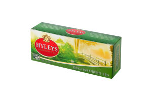 Чай зелений байховий дрібний English green Hyleys к/у 25х2г