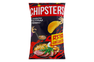 Чипсы картофельные Острый рамэн Asian collection Chipster's м/у 90г