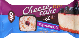 Сирок глазурований 26% з цукром та печивом Чорничний Cheese cake bar Молочний острів м/у 50г