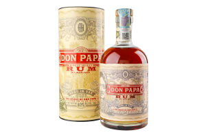 Ром 0.7л 40% Don Papa тубус