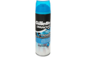 Гель для бритья Gillette mach-3 200мл успокаивающий кожу (7702018291021)