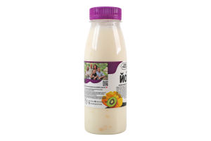 Йогурт 3.2% питьевой безлактозный с наполнителем Киви-манго Lago п/бут 280г