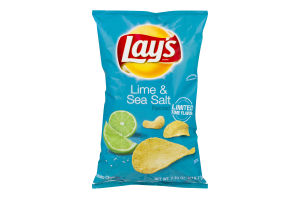 Lay's Lime & Sea Salt Potato Chips