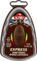 Kiwi Express Shine Instant Shine Sponge Brown