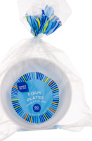 Smart Sense Foam Plates 7 IN - 60 CT