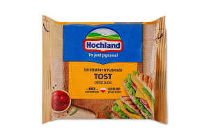 Сыр плавленый 36% ломтики Тост Hochland м/у 130г