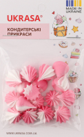 Набір кондитерських прикрас Безе d15 17шт Украса