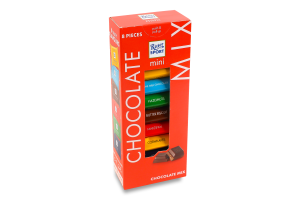 Асорті цукерок шоколадних Міні вежа Ritter Sport к/у 8х16.67г