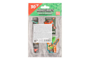 Закладка Minecraft Boom магнітна 3шт Yes