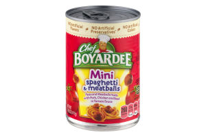 Chef Boyardee Mini Spaghetti & Meatballs