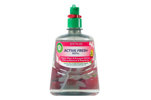 Флакон сменный к автоматическому освежителю воздуха Цвет вишни и свежесть малины Active fresh Air Wick 228мл