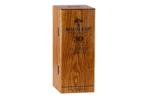 Виски 43% 0.7л односолодовый шотландский 30 лет Double cask The Macallan к/у