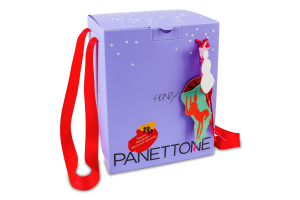 Панеттоне Персик-маракуя-молочний шоколад Honey к/у 1кг