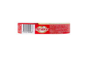 Сыр плавленый 35% Cheddar President к/у 8х17.5г