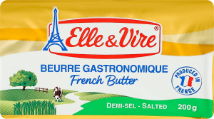Масло вершкове 80% солоне Elle&Vire м/у 200г