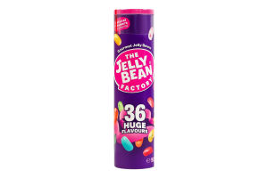 Цукерки желейні 36 смаків Боби The Jelly Bean Factory тубус 90г