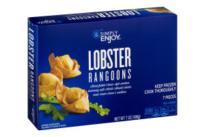 Simply Enjoy Rangoons Lobster - 7 PC