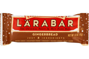 Larabar Fruit & Nut Food Bar Gingerbread