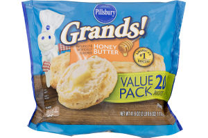 Pillsbury Grands! Biscuits Honey Butter - 20 CT