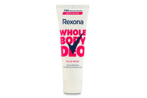 Дезодорант-крем для всего тела с ароматом дикой розы Rexona 75мл