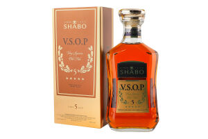 Бренди 0.5л 40% 5 звезд V.S.O.P Shabo к/у