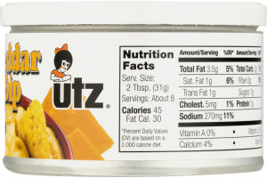 Utz Cheese Dip Mild Cheddar