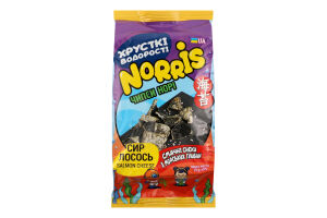 Чипсы-нори Сыр-лосось Norris м/у 15г