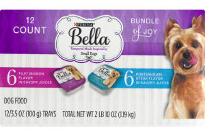 Purina Bella Dog Food Variety Pack - 12 CT