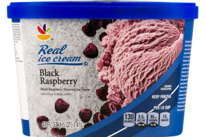 Ahold Real Ice Cream Black Raspberry