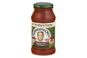 Newman's Own Pasta Sauce Mushroom Marinara