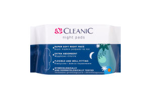 Прокладки гігієнічні Soft Night Cleanic 8шт