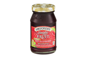 Smucker's Simply Fruit Red Raspberry Spreadable Fruit Seedless