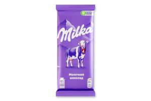 Шоколад молочний Milka м/у 90г
