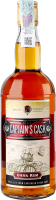 Ром 700мл 37.5% темний Old Capitain's Cask пл
