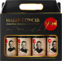 Набір соусів Подорож смаками Азії 4*215мл пет Jami