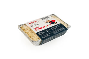 Пиріг з яблуками Баба Peredala лоток 800г