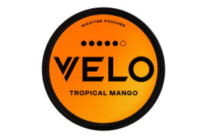 Подушечки никотиносодержащие бестабачные Velo Интенсивный Tropical mango 20х0.7г