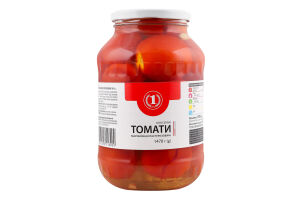 Томати мариновані ТМ "1" с/б 1.47кг