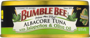 Bumble Bee Albacore Tuna with Jalapenos & Olive Oil