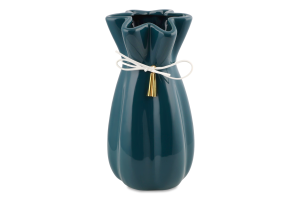 Ваза кераміка з бантиком 24*11см