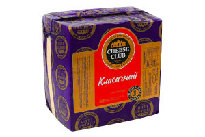 Сыр 50% твердый Классический Cheese Club кг