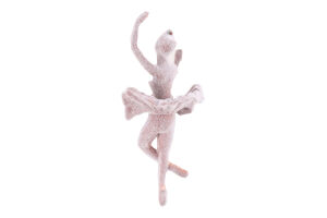 Підвіска Балерина №2 оксамит пластик 13х6см 1903-1
