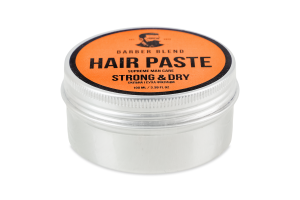 Паста для моделирования волос сильная и сухая фиксация Barber Blend 100мл