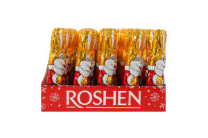 Фігура з молочного шоколаду Кролик зимовий Roshen м/у 25г