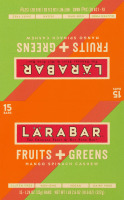 Larabar Fruits + Greens Bar Mango Spinach Cashew - 15 CT